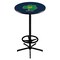 Holland Bar Stool Co 42" Black Notre Dame Shamrock Pub Table L216B4228ND-Shm - alternate 1